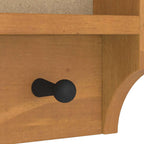 Appendiabiti da Parete SANDNES 87x12x35 cm in Legno di Pino