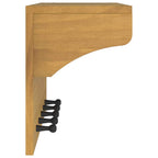 Appendiabiti da Parete SANDNES 87x30x42 cm in Legno di Pino