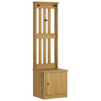 Albero da Ingresso SANDNES 45x40x159,5 cm in Legno di Pino