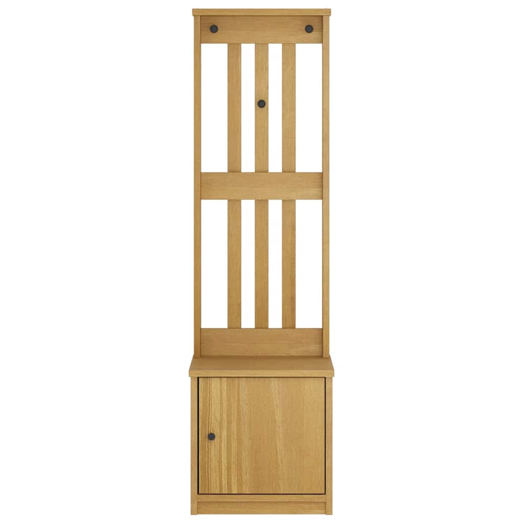 Albero da Ingresso SANDNES 45x40x159,5 cm in Legno di Pino