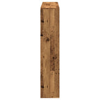 Libreria Legno Antico 137,5x29x137,5 cm in Legno Multistrato