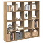 Libreria Rovere Artigianale 102x29x143 cm in Legno Multistrato