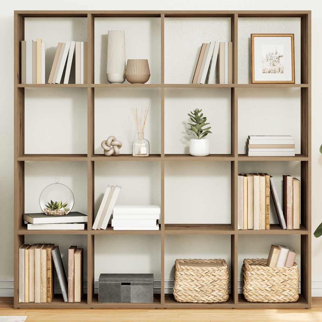 Libreria Rovere Artigianale 102x29x143 cm in Legno Multistrato
