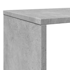 Libreria Grigio Cemento 102x29x143 cm in Legno Multistrato
