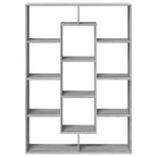 Libreria Grigio Sonoma 102x29x143 cm in Legno Multistrato