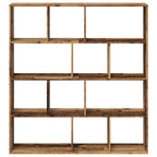 Libreria Legno Antico 132x29x141,5 cm in Legno Multistrato