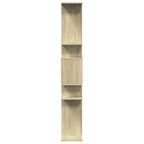 Libreria Rovere Sonoma 92x29x188 cm in Legno Multistrato