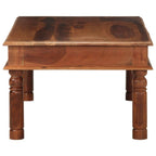 Tavolino da Salotto 110x60x40 cm in Legno Massello di Acacia