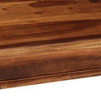 Tavolino da Salotto 110x60x40 cm in Legno Massello di Acacia