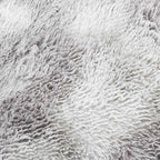 Tappeto Shaggy a Pelo Lungo NAVARRA Grigio Argento 80x150 cm