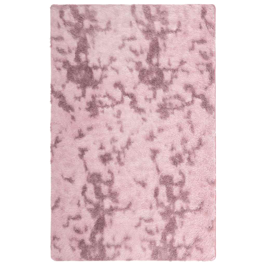 Tappeto Shaggy a Pelo Lungo NAVARRA Rosa Antico 130x200cm