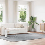 Tappeto Shaggy a Pelo Lungo NAVARRA Grigio Chiaro 240x340 cm