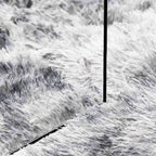 Tappeto Shaggy a Pelo Lungo NAVARRA Grigio Argento 300x200 cm