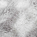 Tappeto Shaggy a Pelo Lungo NAVARRA Grigio Argento 300x200 cm