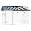 Gabbia per uccelli Antracite 227 x 112 x 141 cm Acciaio zincato