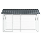 Gabbia per uccelli Antracite 227 x 112 x 141 cm Acciaio zincato