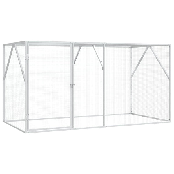 Gabbia per uccelli Antracite 208 x 102 x 108 cm Acciaio zincato