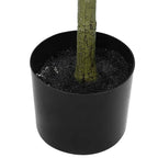 Albero Ulivo Artificiale 450 Foglie 120 cm Verde