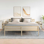 Comodini 2 pz con 2 Cassetti Rovere Sonoma 40x33x60 cm