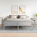 Comodini 2 pz con 2 Cassetti Grigio Sonoma 40x33x60 cm