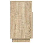 Comodino con 2 Cassetti Rovere Sonoma 36x36x68 cm