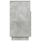 Comodini 2 pz con 2 Cassetti Grigio Cemento 36x36x68 cm