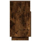 Comodino con 2 Cassetti Rovere Fumo 36x36x68 cm