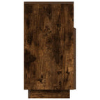 Comodini 2 pz con 2 Cassetti Rovere Fumo 36x36x68 cm