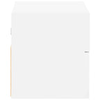 Comodini a Muro 2 pz Bianchi 45x26x28,5 cm