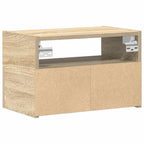 Comodino a Muro Rovere Sonoma 45x26x28,5 cm
