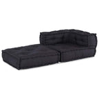 Divano Componibile Antracite 70x70x54 in Tessuto