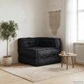 Divano Componibile Antracite 70x70x54 in Tessuto