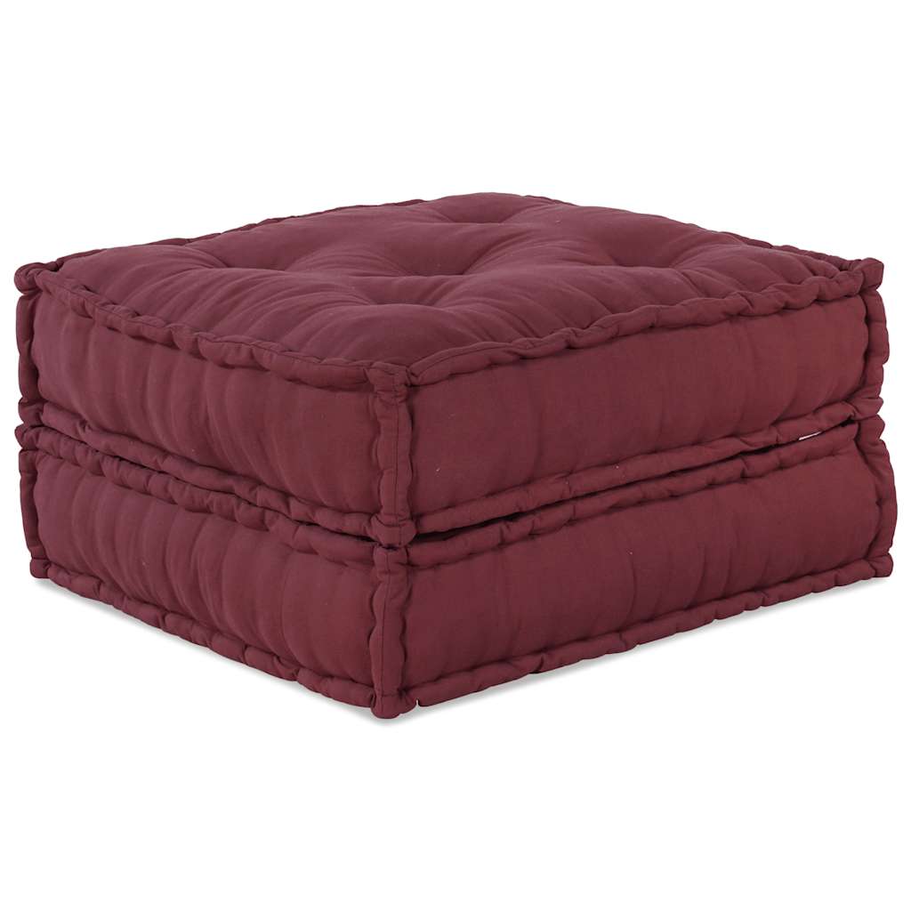 Divano Componibile Marrone Rossiccio 70x70x36 in Tessuto