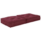 Divano Componibile Marrone Rossiccio 70x70x36 in Tessuto