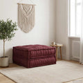 Divano Componibile Marrone Rossiccio 70x70x36 in Tessuto