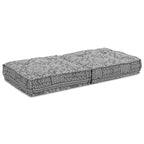 Unità di Divano Modulare Grigio Chiaro 70 x 70 x 36 cm Tessuto