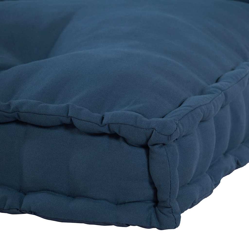 Cuscino per Divano Pallet 2 pcs Indaco 120 x 80 x 38 cm Tessuto