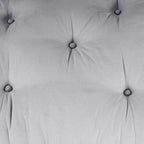 Cuscino per Divano Pallet 2 pcs Grigio 120 x 80 x 38 cm Tessuto