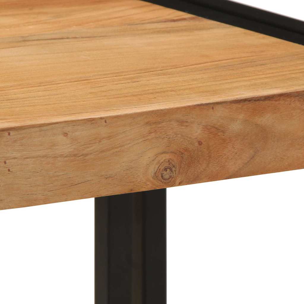 Tavolino da salotto 40 x 40 x 38 cm Legno di Acacia Massello