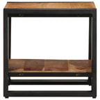 Tavolino da salotto 40 x 40 x 38 cm Legno di Acacia Massello