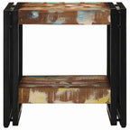 Tavolino da salotto 40 x 40 x 38 cm Legno Recuperato Massello