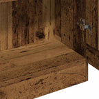 Credenza Legno Antico 82,5x30,5x185 cm in Truciolato