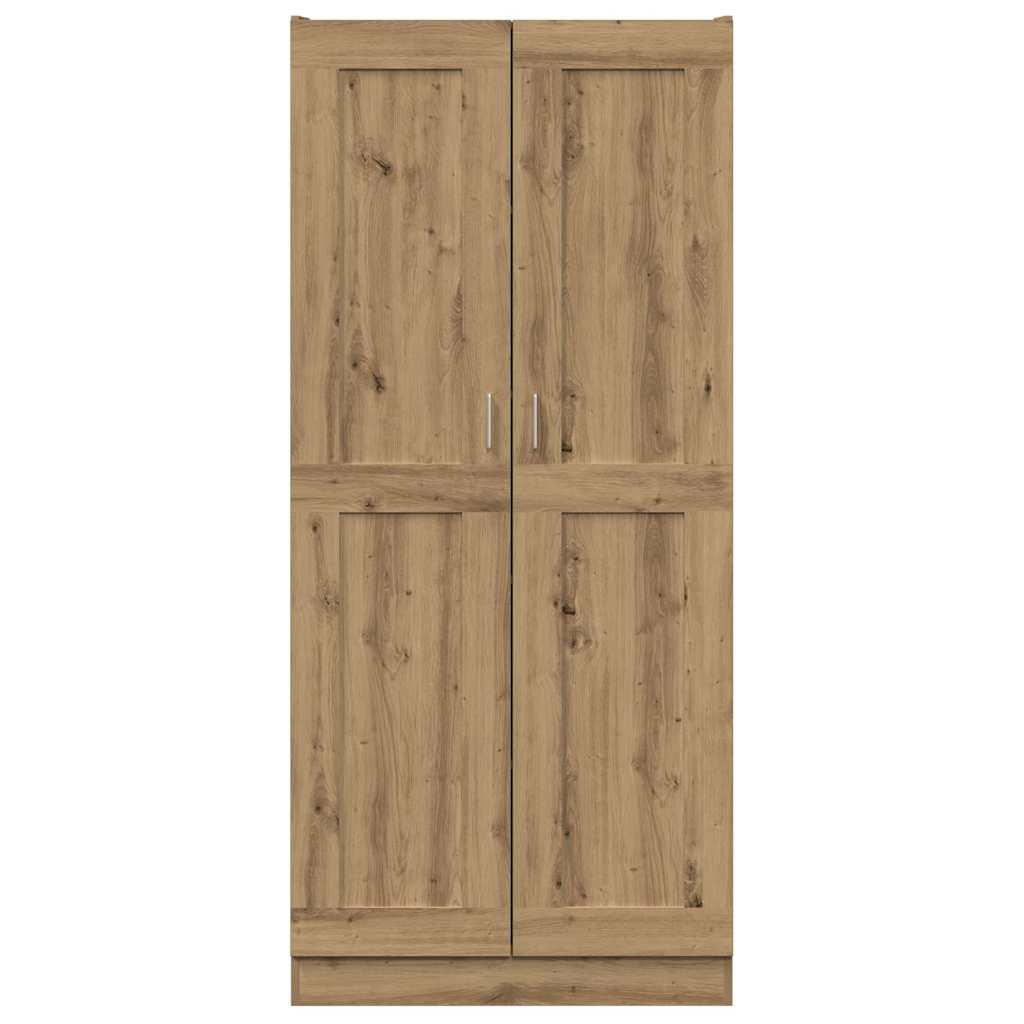 Credenza Alta Rovere Artigianale 82,5x30,5x185 cm in Truciolato