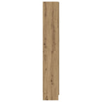 Credenza Alta Rovere Artigianale 82,5x30,5x185 cm in Truciolato
