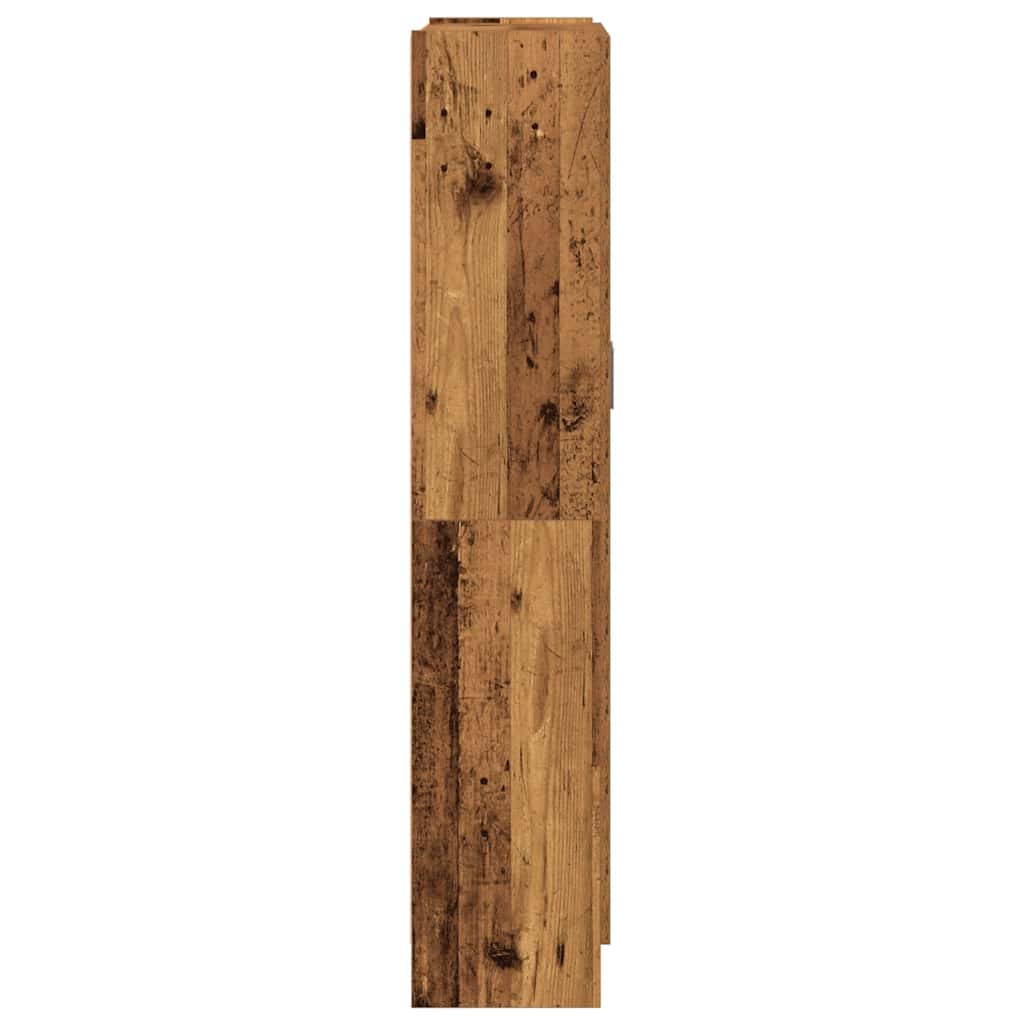 Credenza Alta Legno Antico 82,5x30,5x150 cm in Truciolato