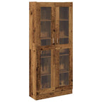 Credenza Legno Antico 82,5x30,5x185 cm in Truciolato