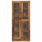 Credenza Legno Antico 82,5x30,5x185 cm in Truciolato