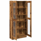 Credenza Legno Antico 82,5x30,5x185 cm in Truciolato
