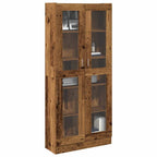 Credenza Legno Antico 82,5x30,5x185 cm in Truciolato