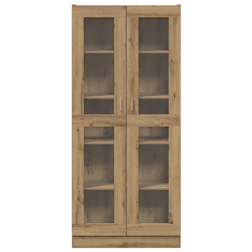 Credenza Alta Rovere Artigianale 82,5x30,5x185 cm in Truciolato